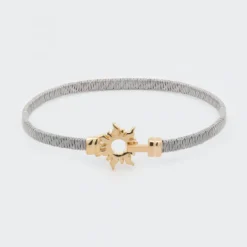 Pulsera Mountain Rígida Acero Bicolor*Eguzkilore Online