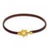 Pulsera Mountain Rígida Acero Cobre y Plata Dorada*Eguzkilore Discount