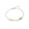 Pulsera Paula de Plata Dorada*Eguzkilore Sale