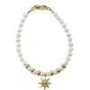 Pulsera Perlas y Plata Dorada*Eguzkilore Outlet