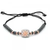 Pulsera Q2 Hematites y Rosa*Eguzkilore Sale
