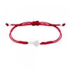 Pulsera San Fermín Plata con Hilo Rojo Nudos*Eguzkilore Discount