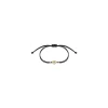 Pulsera Zero Oro 18kt. y Macramé*Eguzkilore Online