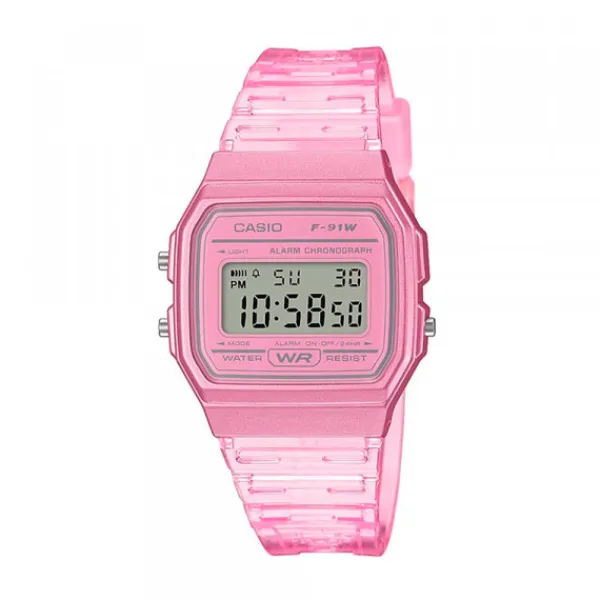 Reloj Casio F-91WS-4EF Rosa*Eguzkilore Best