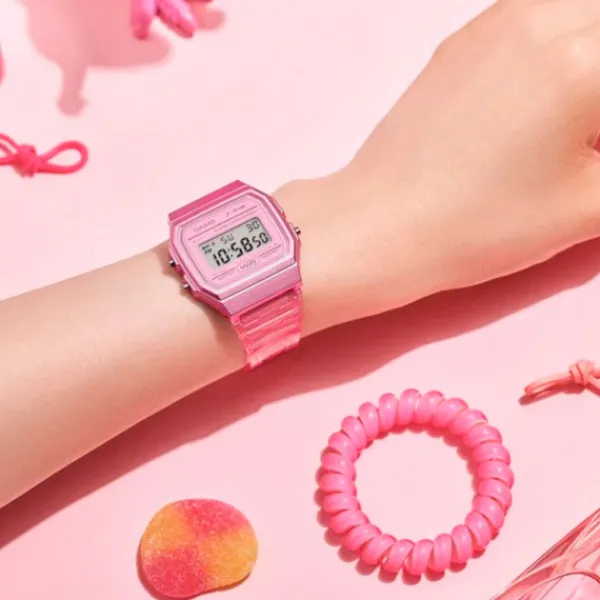 Reloj Casio F-91WS-4EF Rosa*Eguzkilore Best